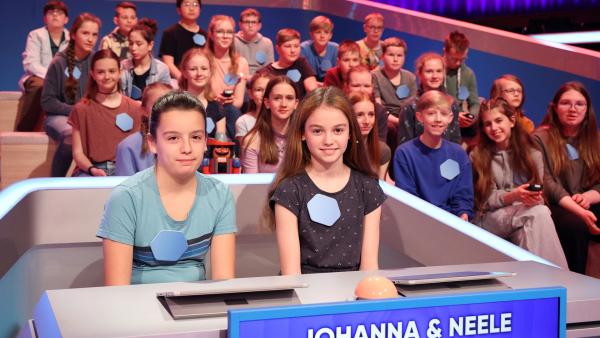 Erste Reihe-Kids Johanna und Neele