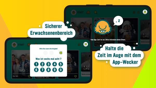 Eltern legen App-Nutzungszeiten fest | Rechte: KiKA