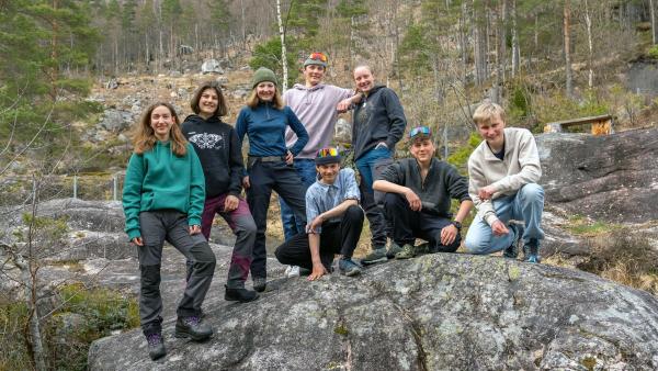 Von links: Emma, Emilia, Leyla, Max, Niklas, Kaja, Ben und Max sind zu einem starken Team zusammengewachsen.