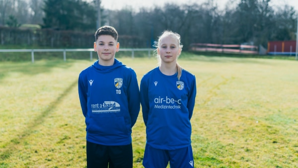 Tamiano & Tessa spielen für den FC Carl-Zeiss-Jena