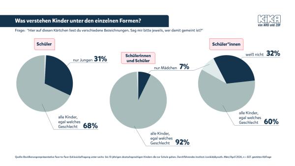 Grafik: Was verstehen Kinder unter den einzelnen Formen?